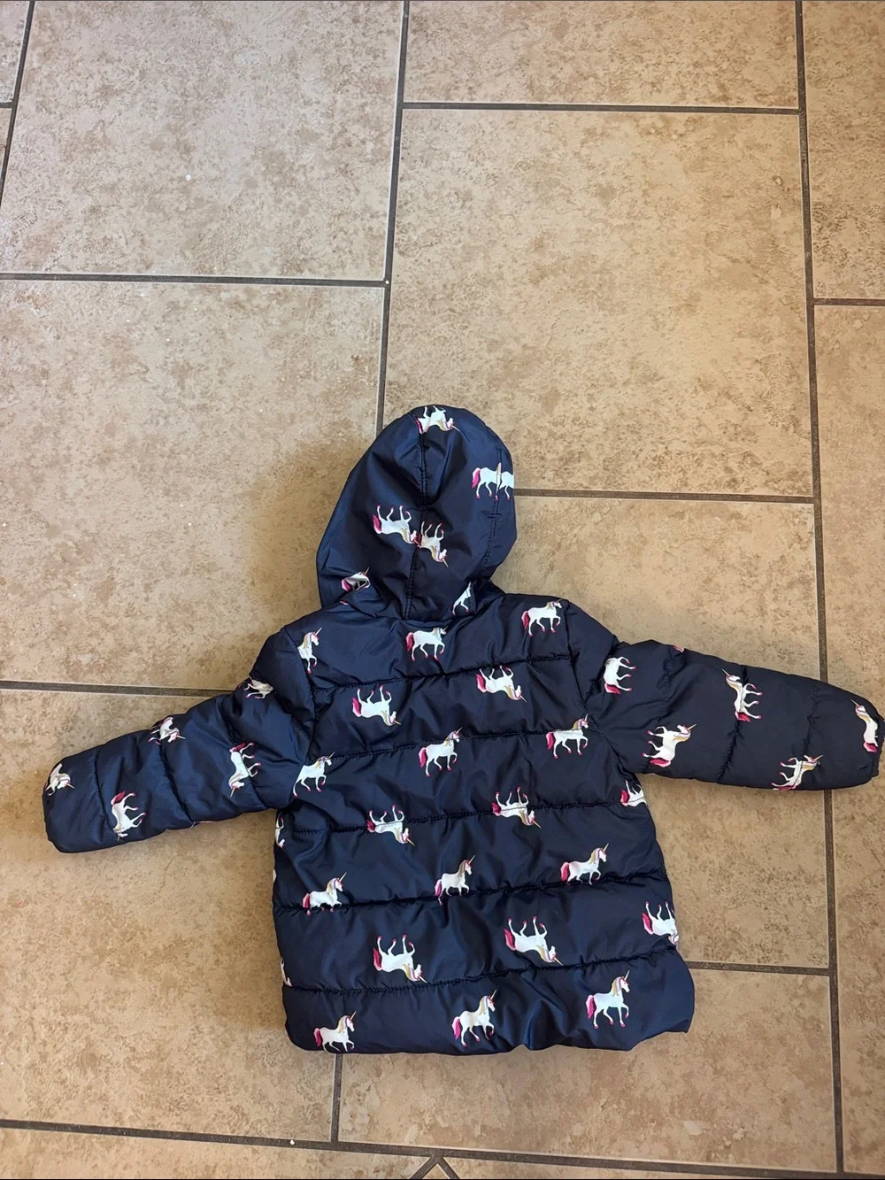 Old Navy 3T unicorn winter jacket